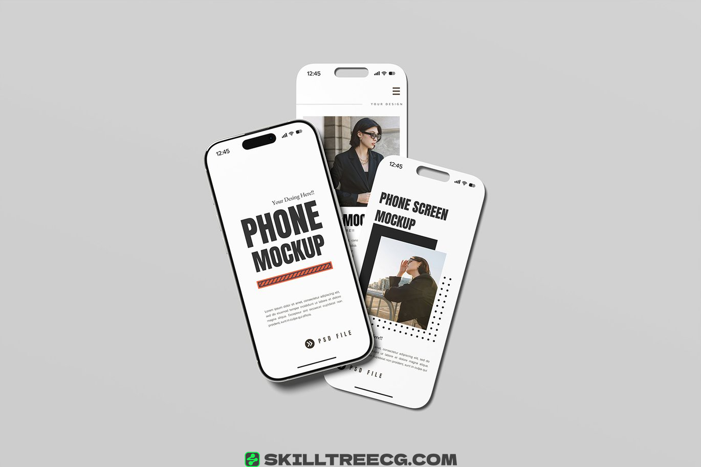 图片[5]-Phone Screen Mockup（432137）-技能树